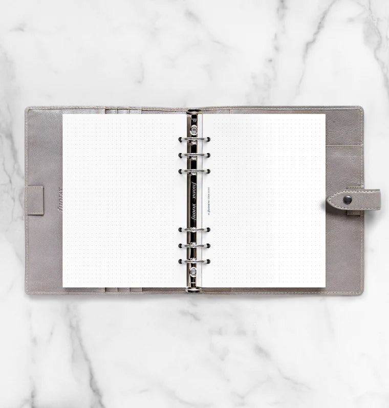 Filofax - Dotted Paper White - A5-Refill-DutchMills