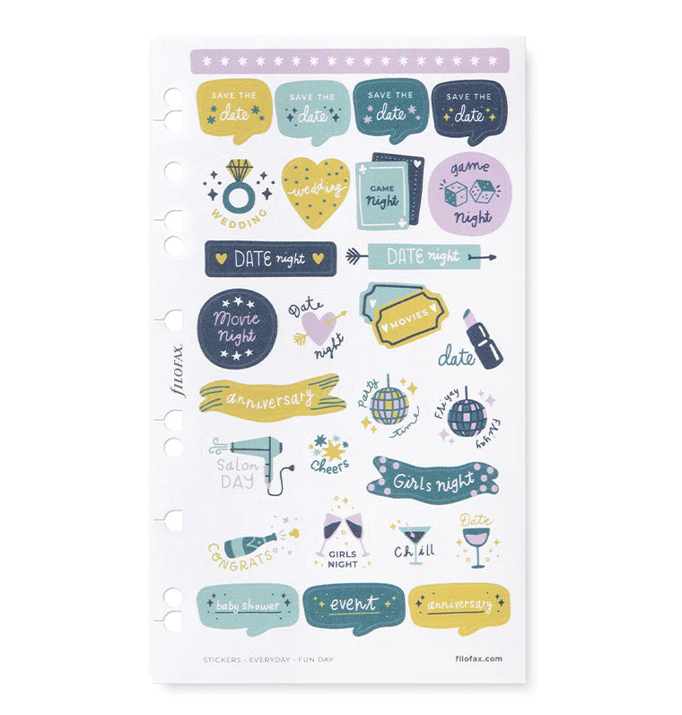 Filofax - Everyday Fun Day Stickers-Sticker-DutchMills