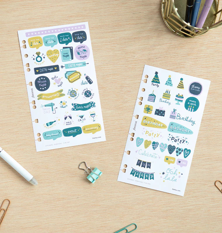 Filofax - Everyday Fun Day Stickers-Sticker-DutchMills