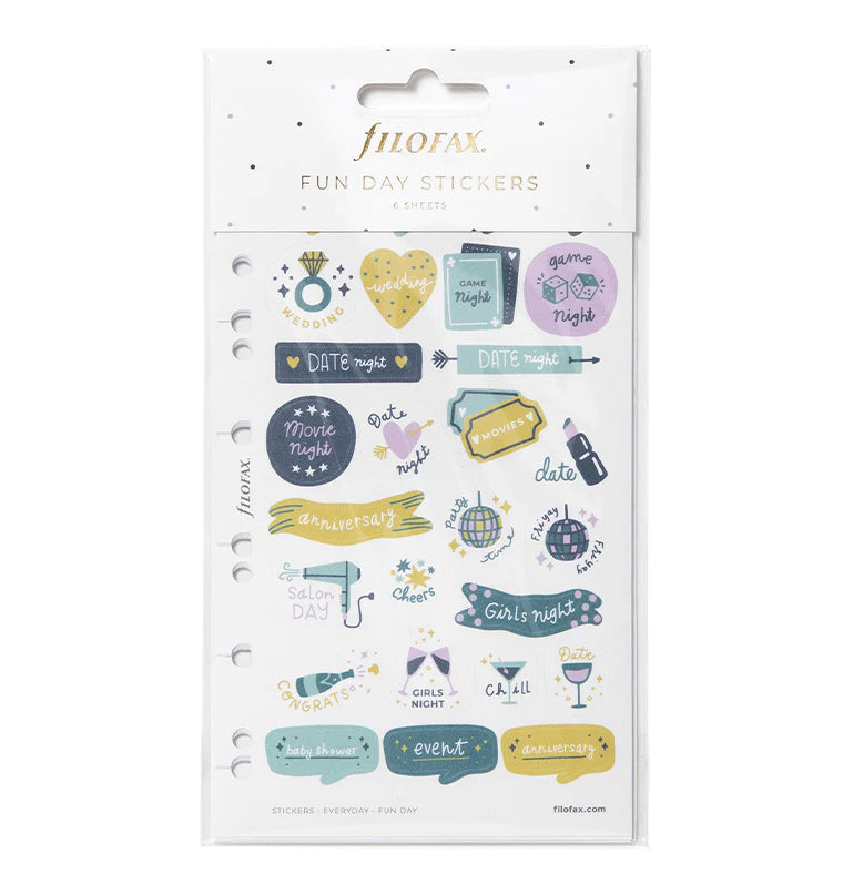 Filofax - Everyday Fun Day Stickers-Sticker-DutchMills