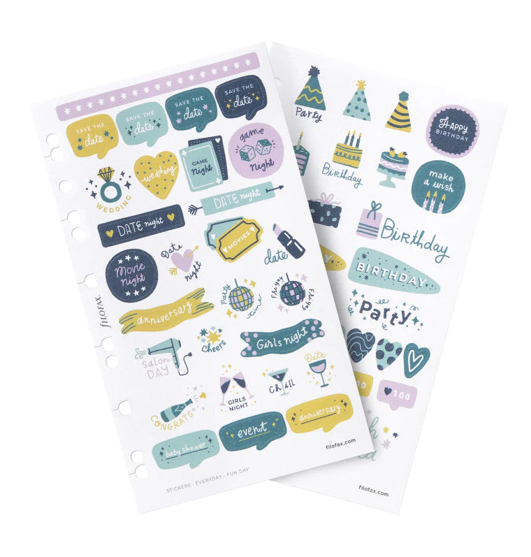 Filofax - Everyday Fun Day Stickers-Sticker-DutchMills