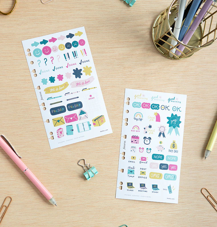 Filofax - Everyday Study & Work Stickers-Sticker-DutchMills