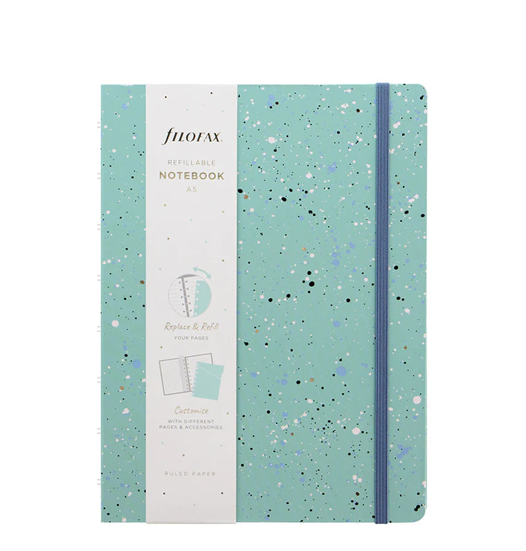 Filofax - Notebook A5 - Expressions - Mint-Notitieboek-DutchMills