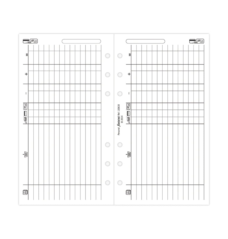 Filofax - Finances - Personal-Refill-DutchMills