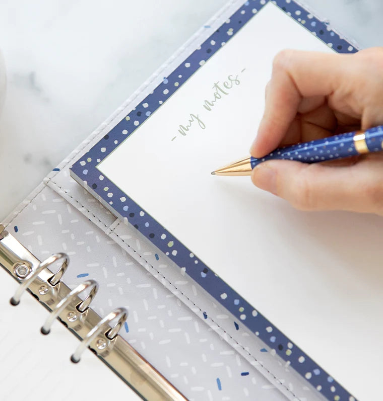 Filofax - Indigo Plan & Focus - My Notes A5 Notepad-Notepad-DutchMills