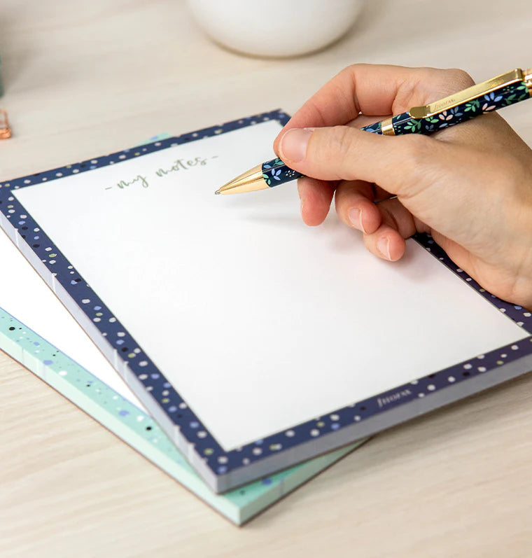 Filofax - Indigo Plan & Focus - My Notes A5 Notepad-Notepad-DutchMills