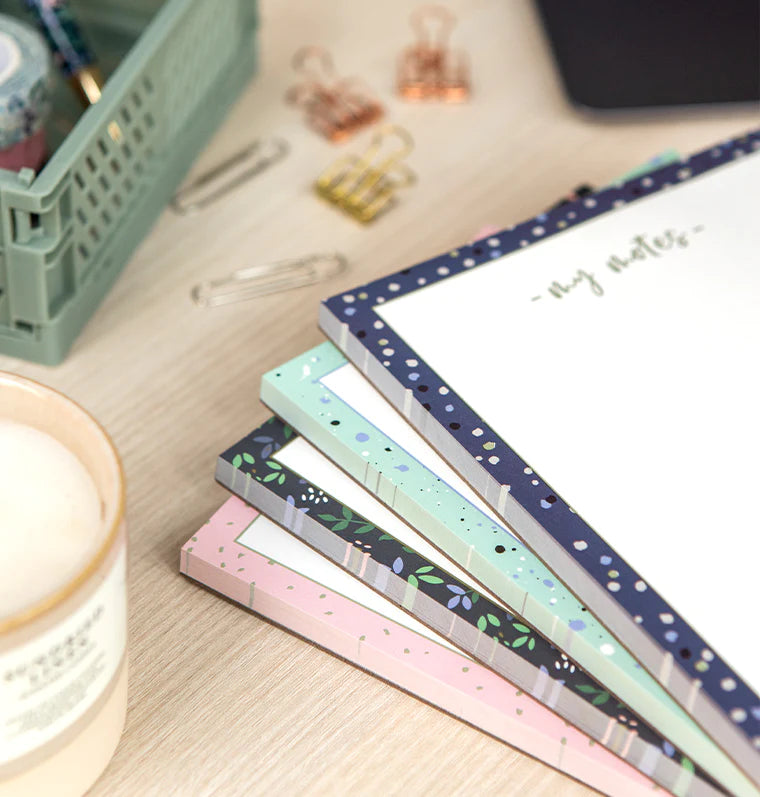 Filofax - Indigo Plan & Focus - My Notes A5 Notepad-Notepad-DutchMills