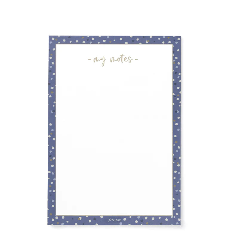 Filofax - Indigo Plan & Focus - My Notes A5 Notepad-Notepad-DutchMills