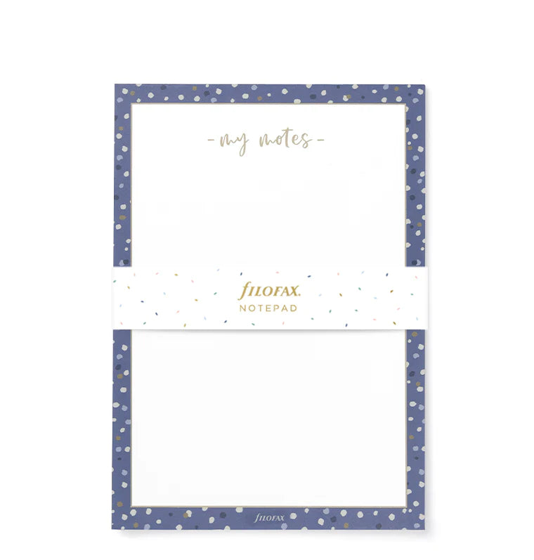 Filofax - Indigo Plan & Focus - My Notes A5 Notepad-Notepad-DutchMills