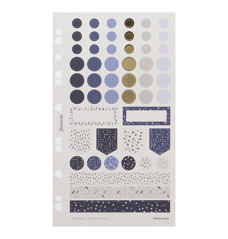 Filofax - Indigo Stickers-Sticker-DutchMills