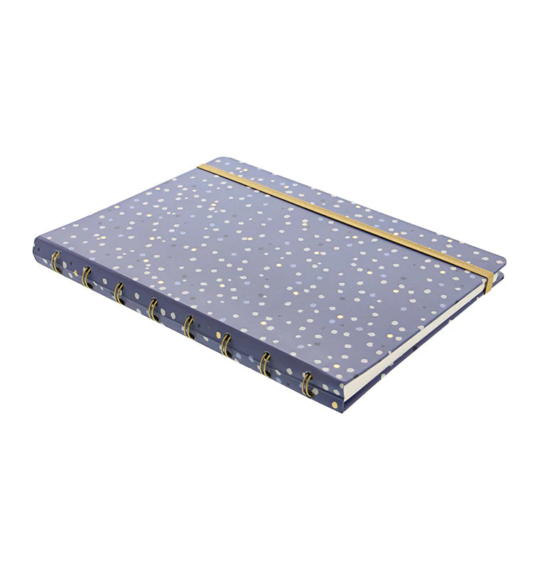 Filofax - Notebook A5 - Indigo - Snow-Notitieboek-DutchMills