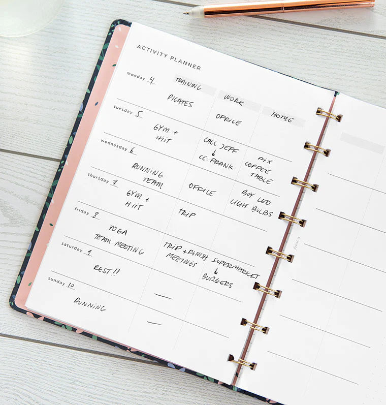 Filofax - Minimal Activity Planner - A5 Notebook Refill-Refill Notebook-DutchMills
