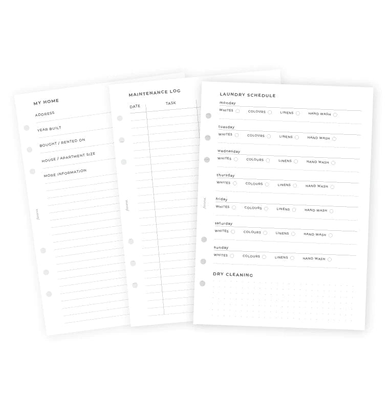 Filofax - Household Planner - A5-Refill-DutchMills