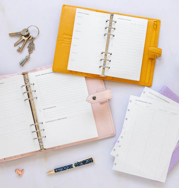 Filofax - Minimal Household Planner - Personal-Refill-DutchMills