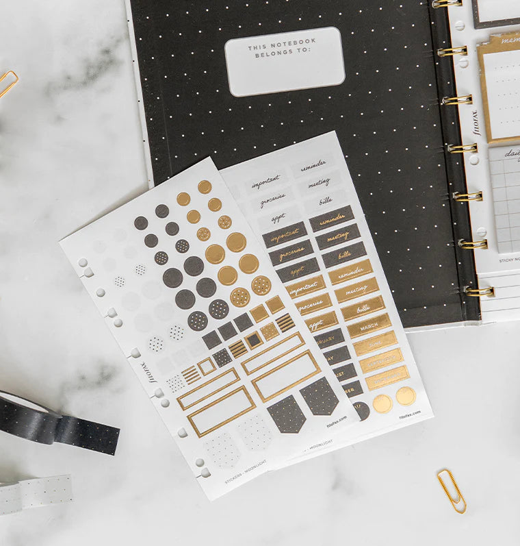 Filofax - Moonlight Stickers-Sticker-DutchMills