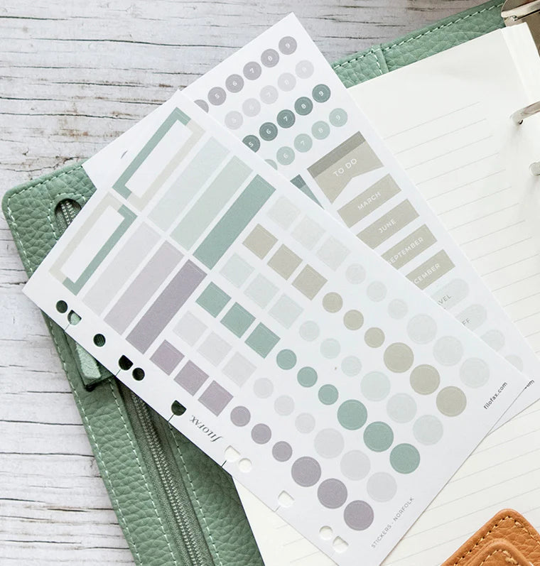 Filofax - Norfolk Stickers-Sticker-DutchMills