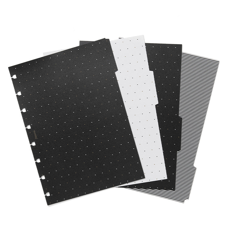Filofax - Notebook Dividers - Moonlight - A5 Notebook Refill-Refill Notebook-DutchMills