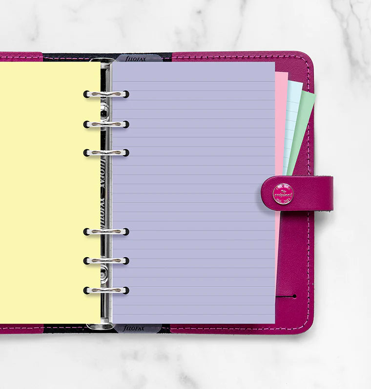 Filofax - Assorted Colours - Ruled and Plain - Personal-Refill-DutchMills