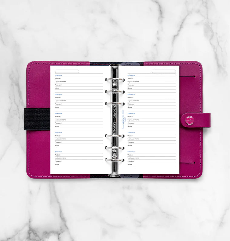 Filofax - Password Paper - Personal-Refill-DutchMills