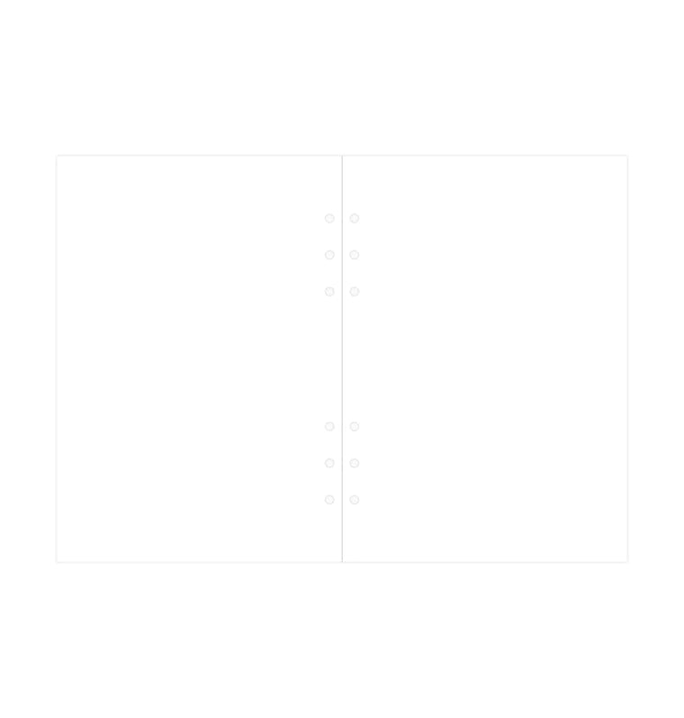 Filofax - Plain Paper White - A5-Refill-DutchMills