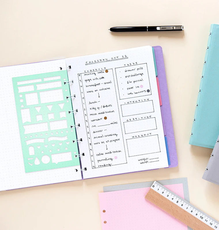 Filofax - Planning Stencil-Stencil-DutchMills