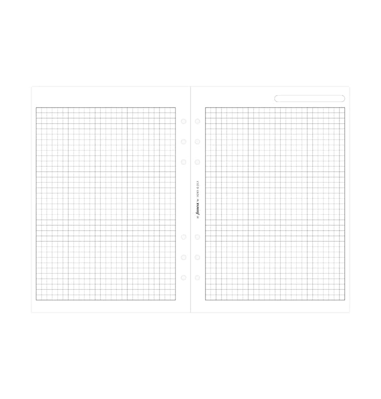 Filofax - Squared Paper White - A5-Refill-DutchMills
