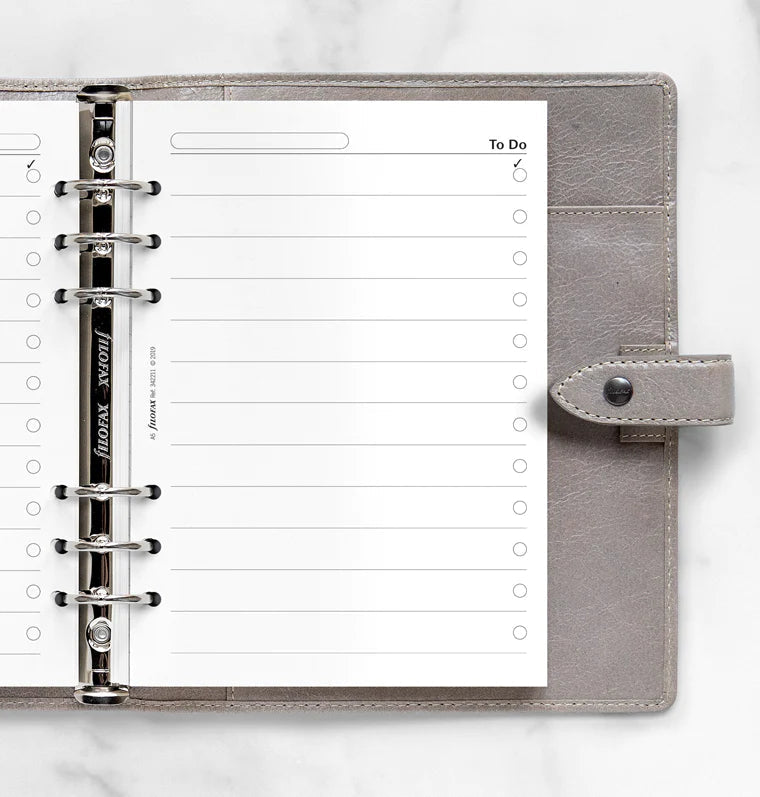 Filofax - To Do - A5 Organiser Refill-Refill Organiser-DutchMills