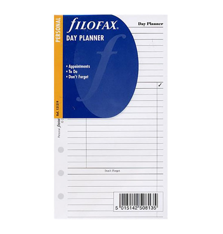 Filofax - Undated Day Planner - Personal Organiser Refill-Refill Organiser-DutchMills