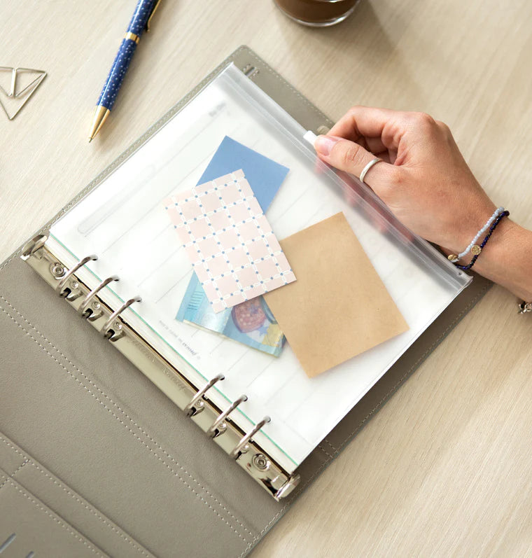 Filofax - Zip Closure Envelope - A5 Organiser Refill-Refill Organiser-DutchMills