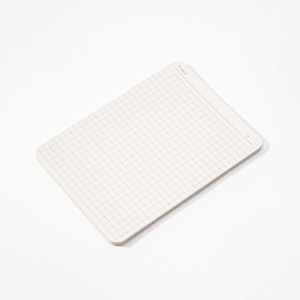 Foglietto - A6 Memo Cards - Bianco - deck 60 cards-Memo cards-DutchMills