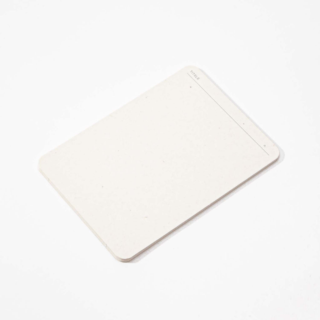 Foglietto - A6 Memo Cards - Bianco - deck 60 cards-Memo cards-DutchMills