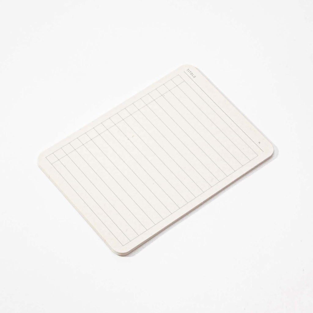 Foglietto - A6 Memo Cards - Bianco - deck 60 cards-Memo cards-DutchMills