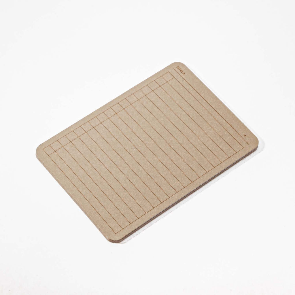 Foglietto - A6 Memo Cards - Caffè - deck 60 cards-Memo cards-DutchMills