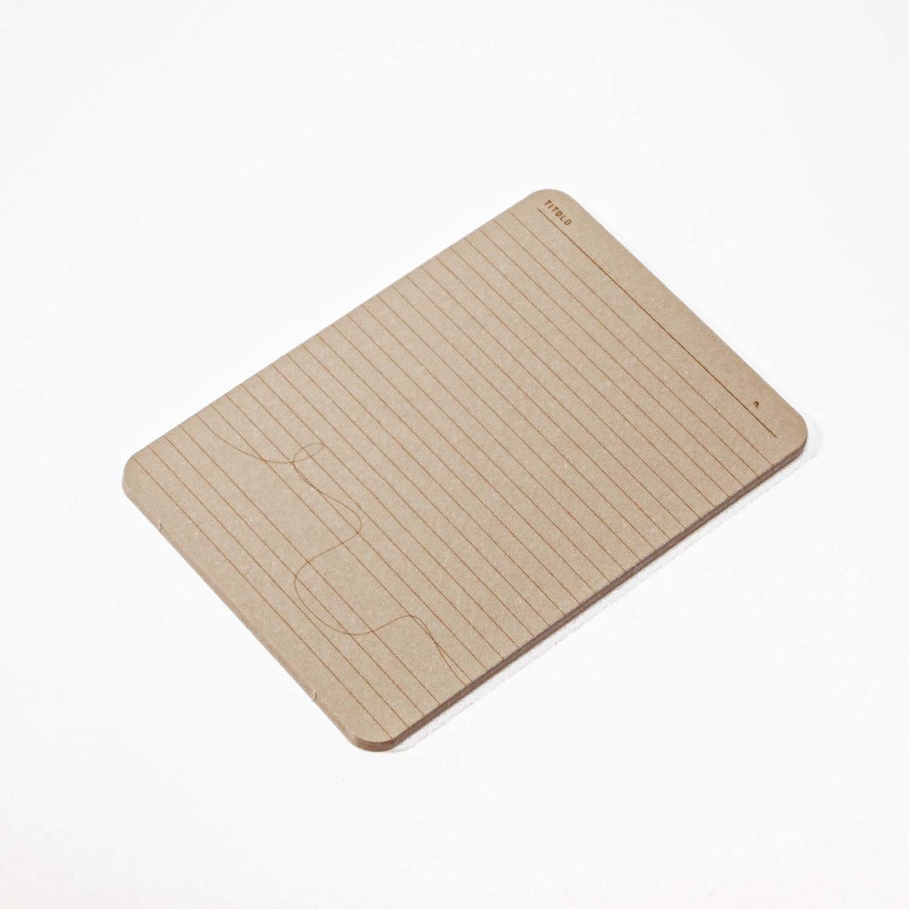 Foglietto - A6 Memo Cards - Caffè - deck 60 cards-Memo cards-DutchMills