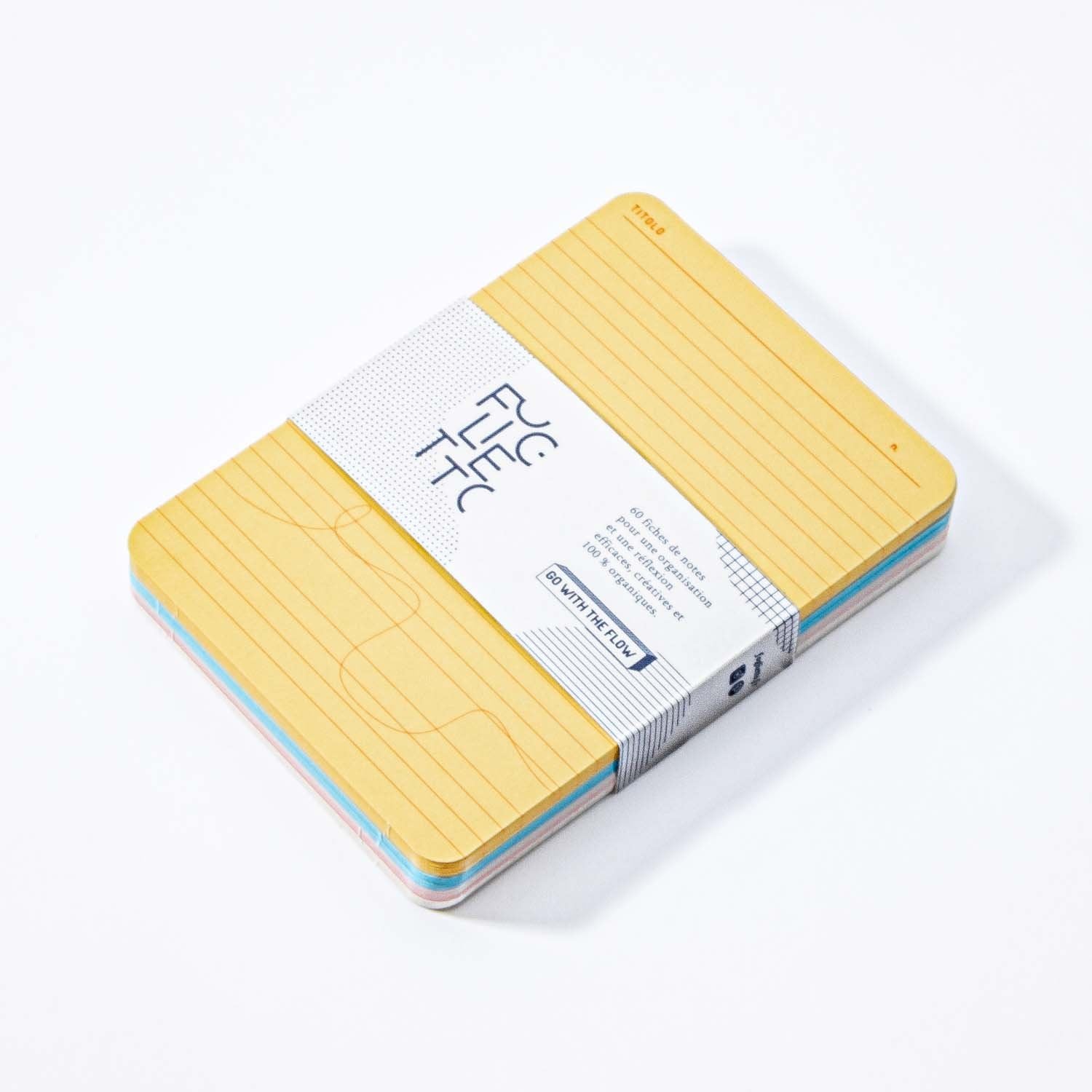 Foglietto - A6 Memo Cards - Go With The Flow - deck 60 cards-Memo cards-DutchMills