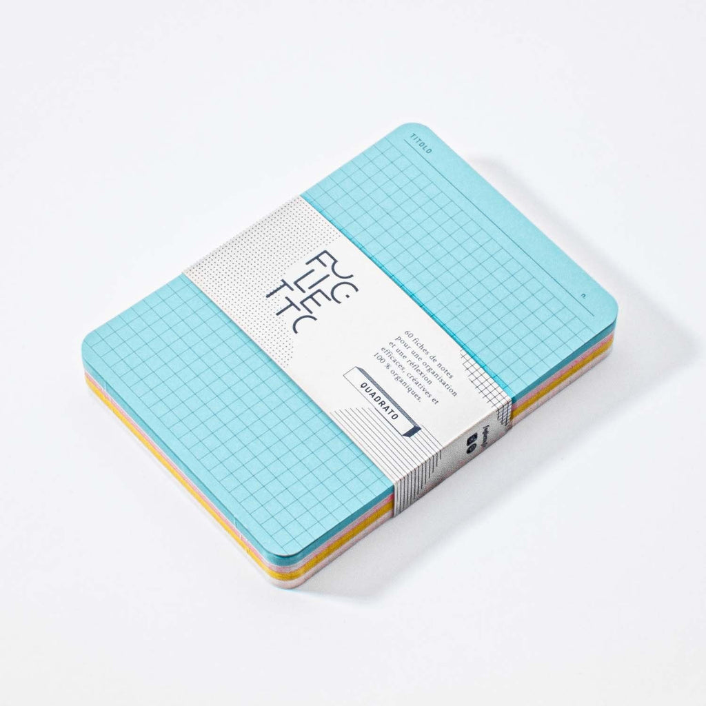 Foglietto - A6 Memo Cards - Quadrato - deck 60 cards-Memo cards-DutchMills