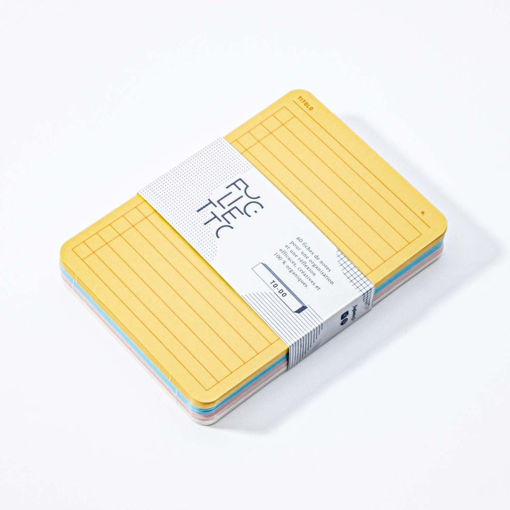 Foglietto - A6 Memo Cards - To-do - deck 60 cards-Memo cards-DutchMills