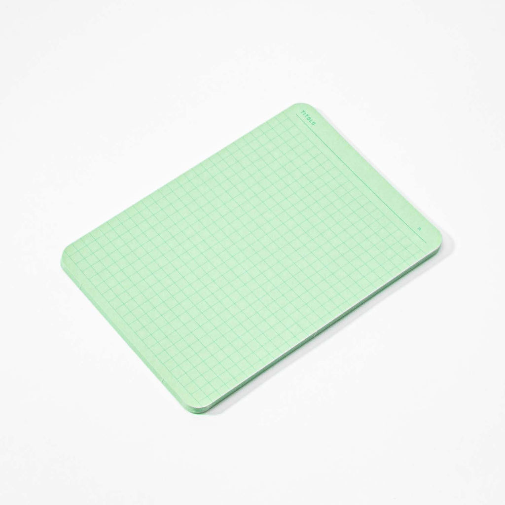 Foglietto - A6 Memo Cards - Verde - deck 60 cards-Memo cards-DutchMills