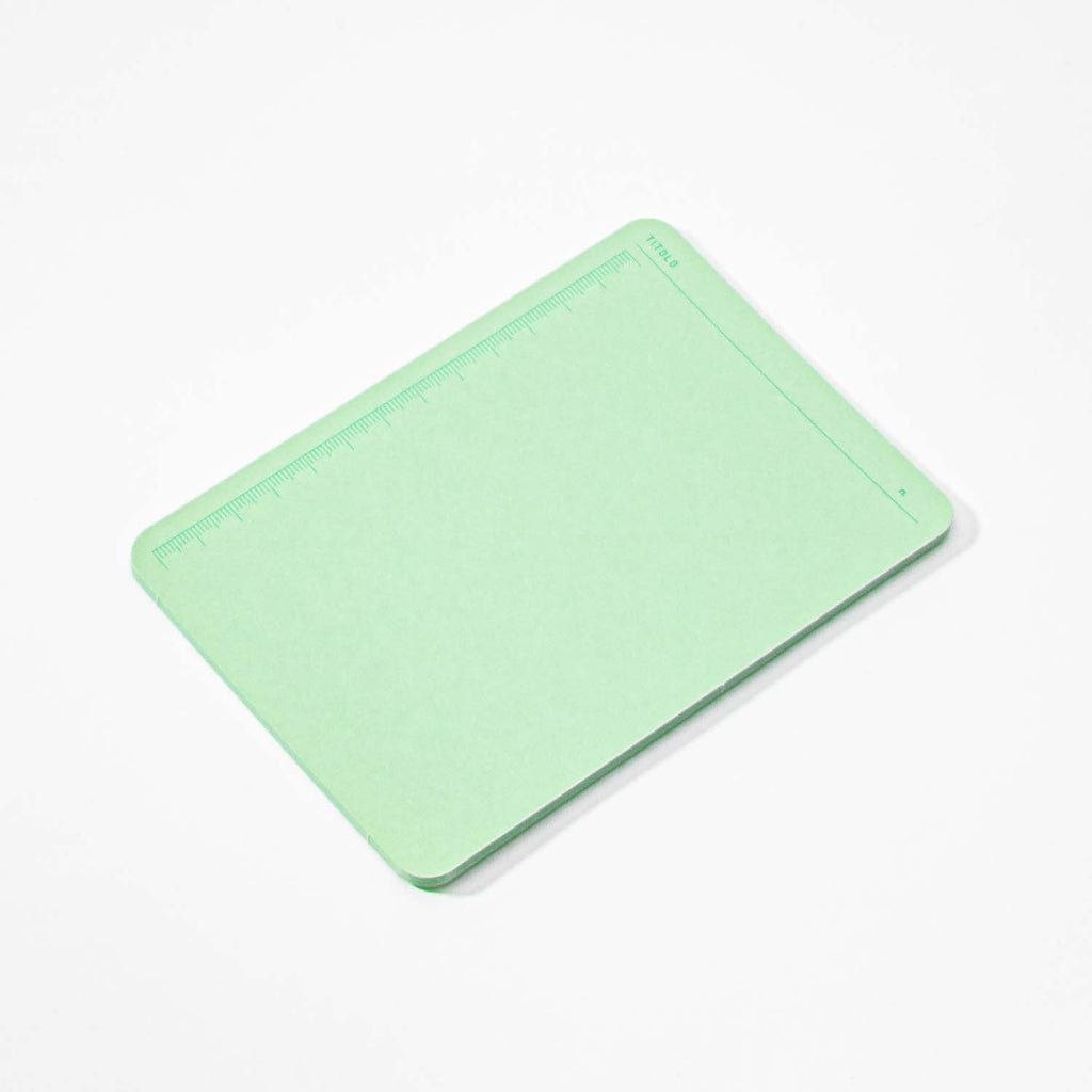 Foglietto - A6 Memo Cards - Verde - deck 60 cards-Memo cards-DutchMills