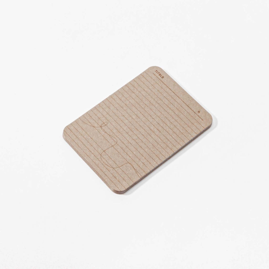 Foglietto - A7 Memo Cards - Caffè - deck 120 cards-Memo cards-DutchMills