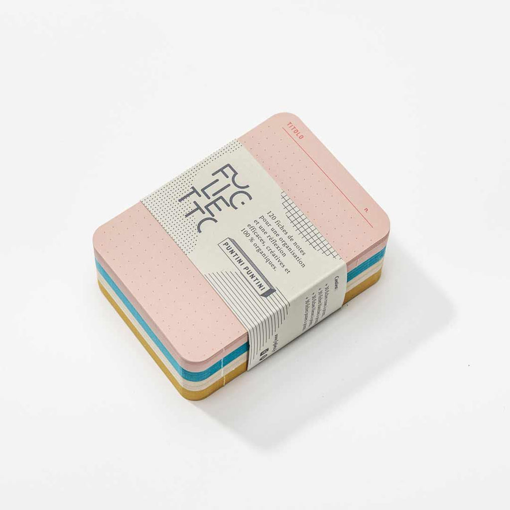 Foglietto - Memo Cards - Puntini Puntini - deck 120 cards-Memo cards-DutchMills