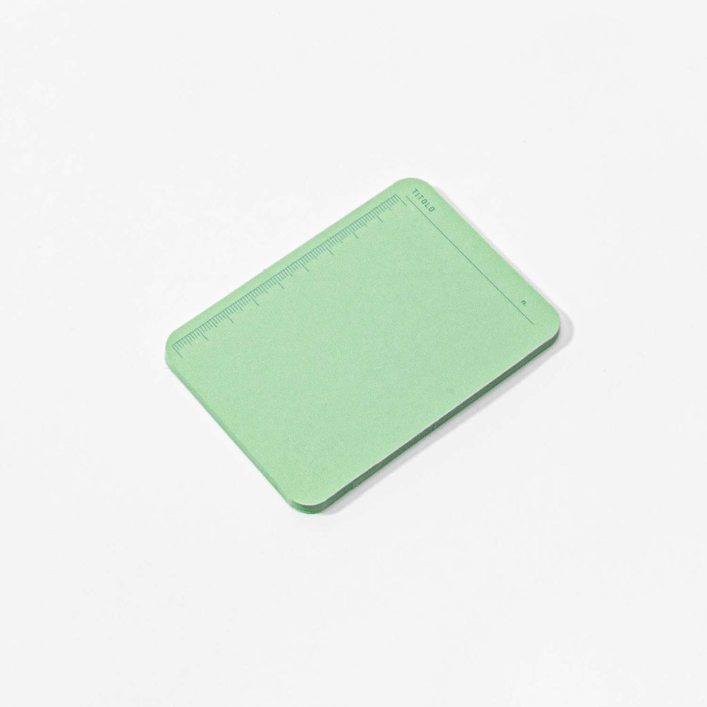 Foglietto - A7 Memo Cards - Verde - deck 120 cards-Memo cards-DutchMills