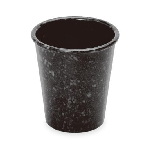 Hightide - Marbled Melamime Pen Cup - Black-Pennenbakje-DutchMills
