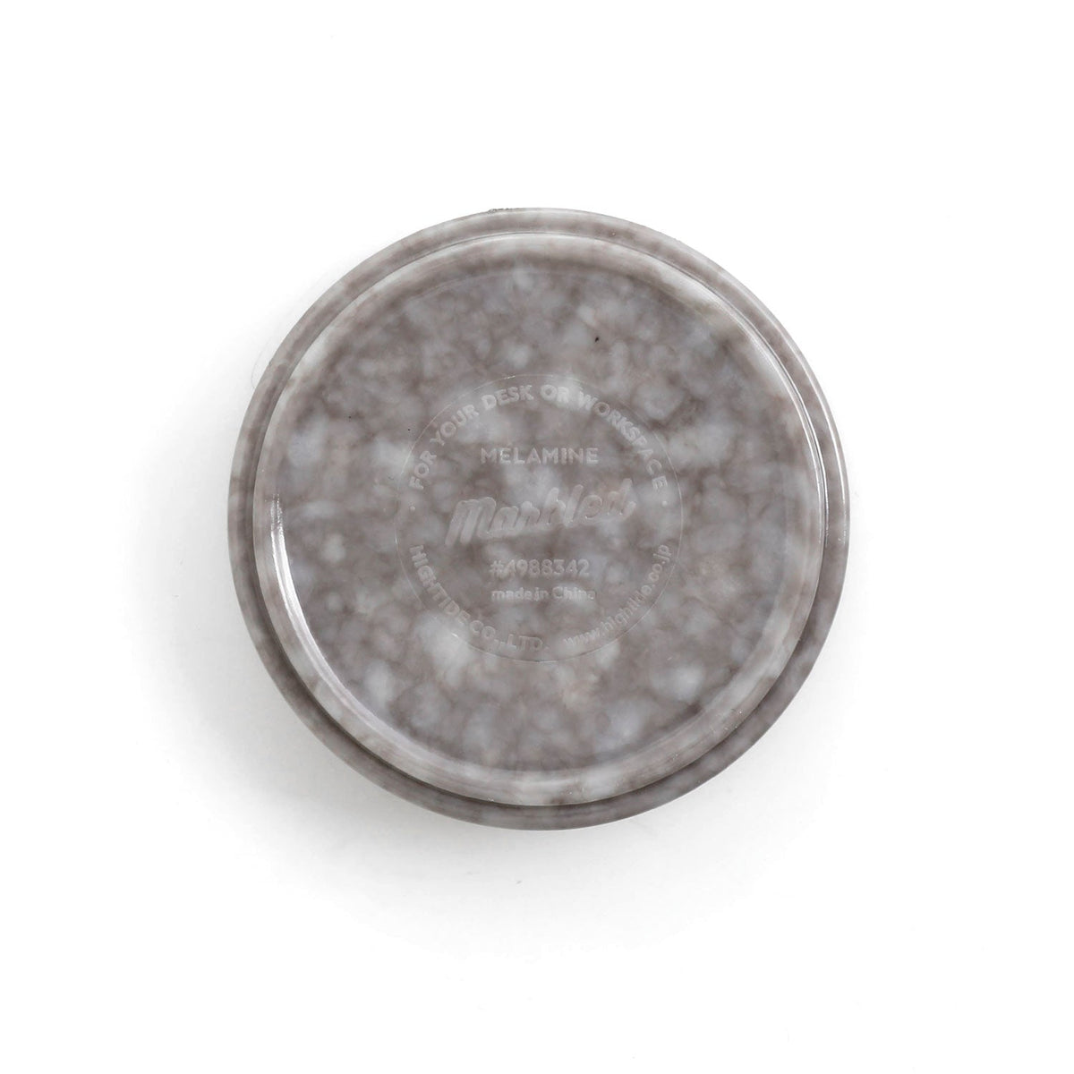 Hightide - Marbled Melamime Stacking Tray S - Grey-Bakje-DutchMills
