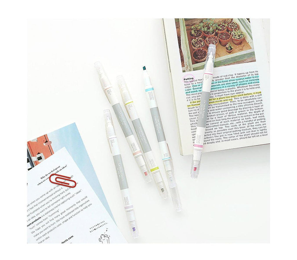 Iconic - 2 Way Pastel Pen (set van 5)-Marker-DutchMills
