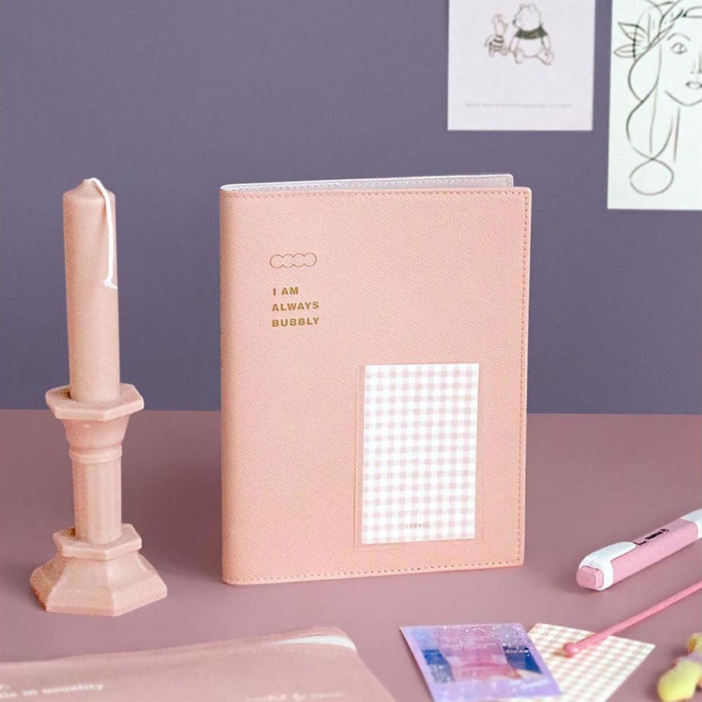 Iconic - Bubbly Perpetual Diary - Pink-Planner-DutchMills
