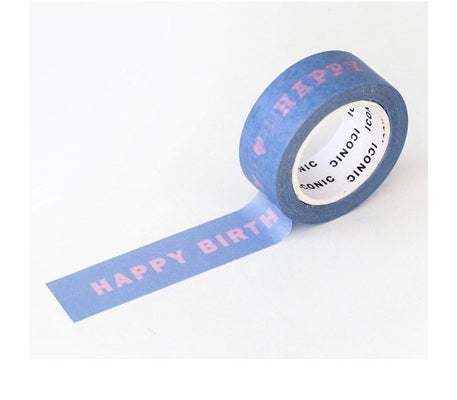 Iconic - Masking Tape 025 Happy Birthday-Maskingtape-DutchMills