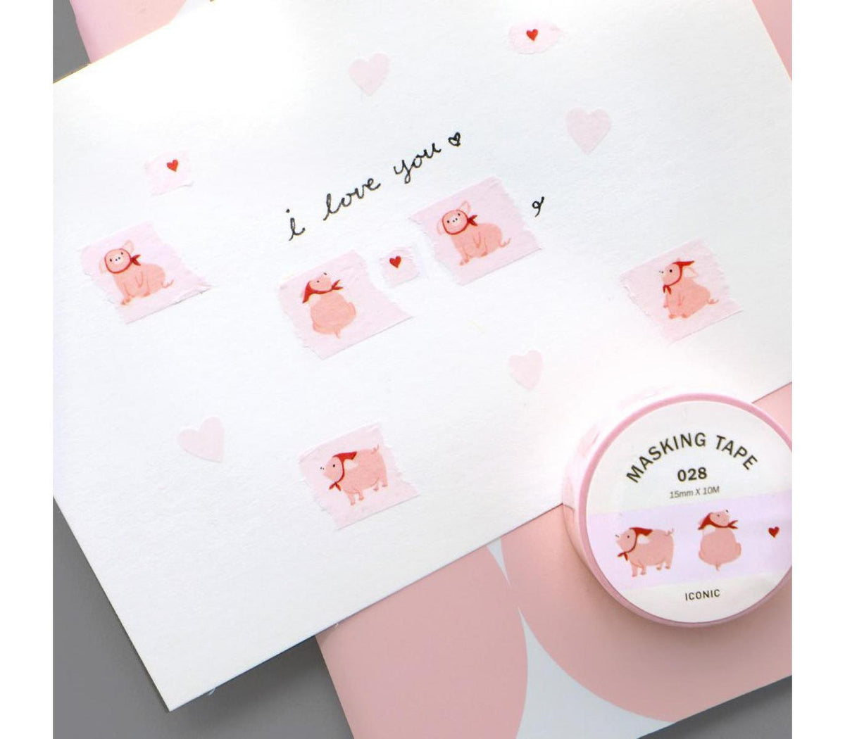 Iconic - Masking Tape 028 Pig-Maskingtape-DutchMills
