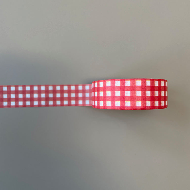 Iconic - Masking Tape 73 Gingham Cherry-Maskingtape-DutchMills