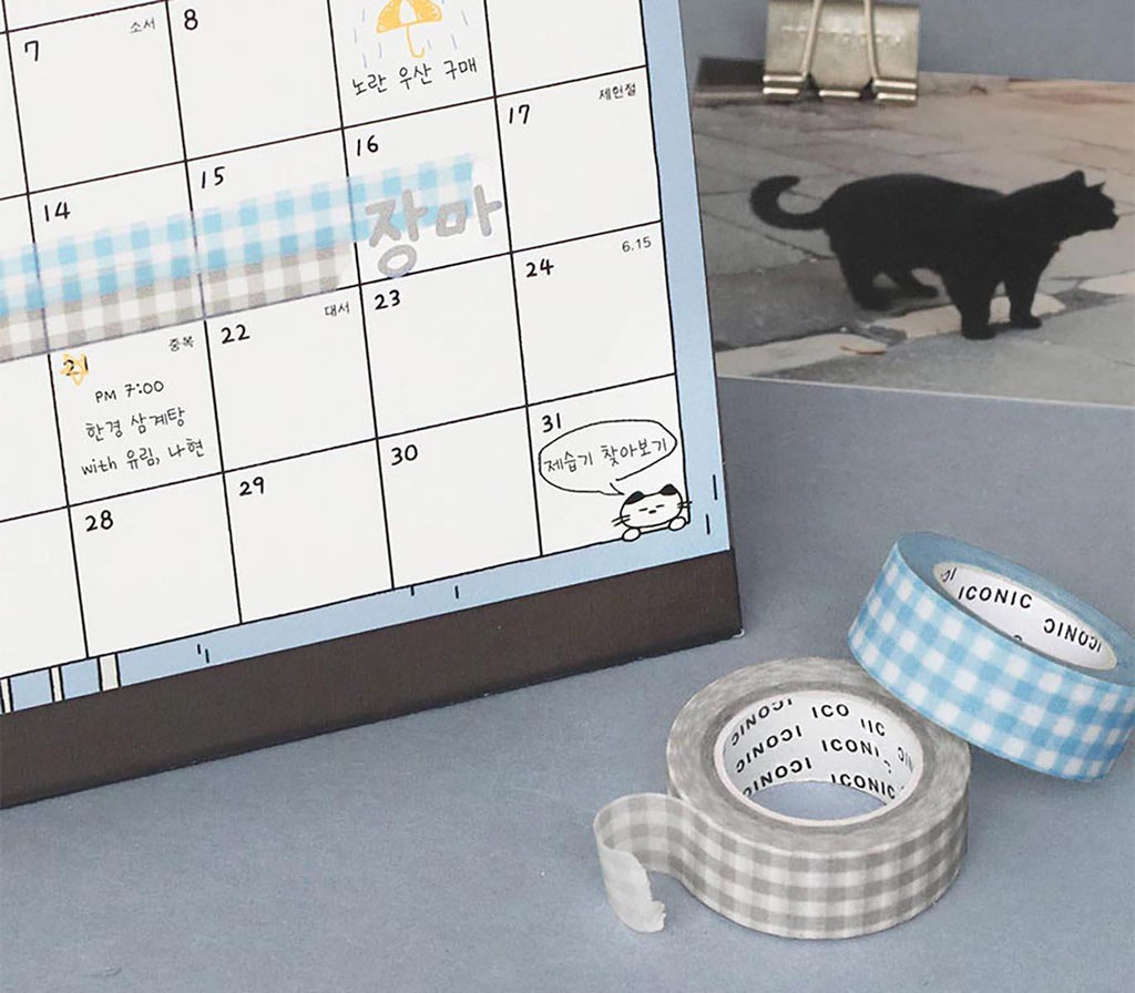 Iconic - Masking Tape 078 Grid - Dusty-Maskingtape-DutchMills